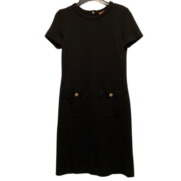 Tory Burch Anthea Black Wool Dress - Picture 3 of 13
